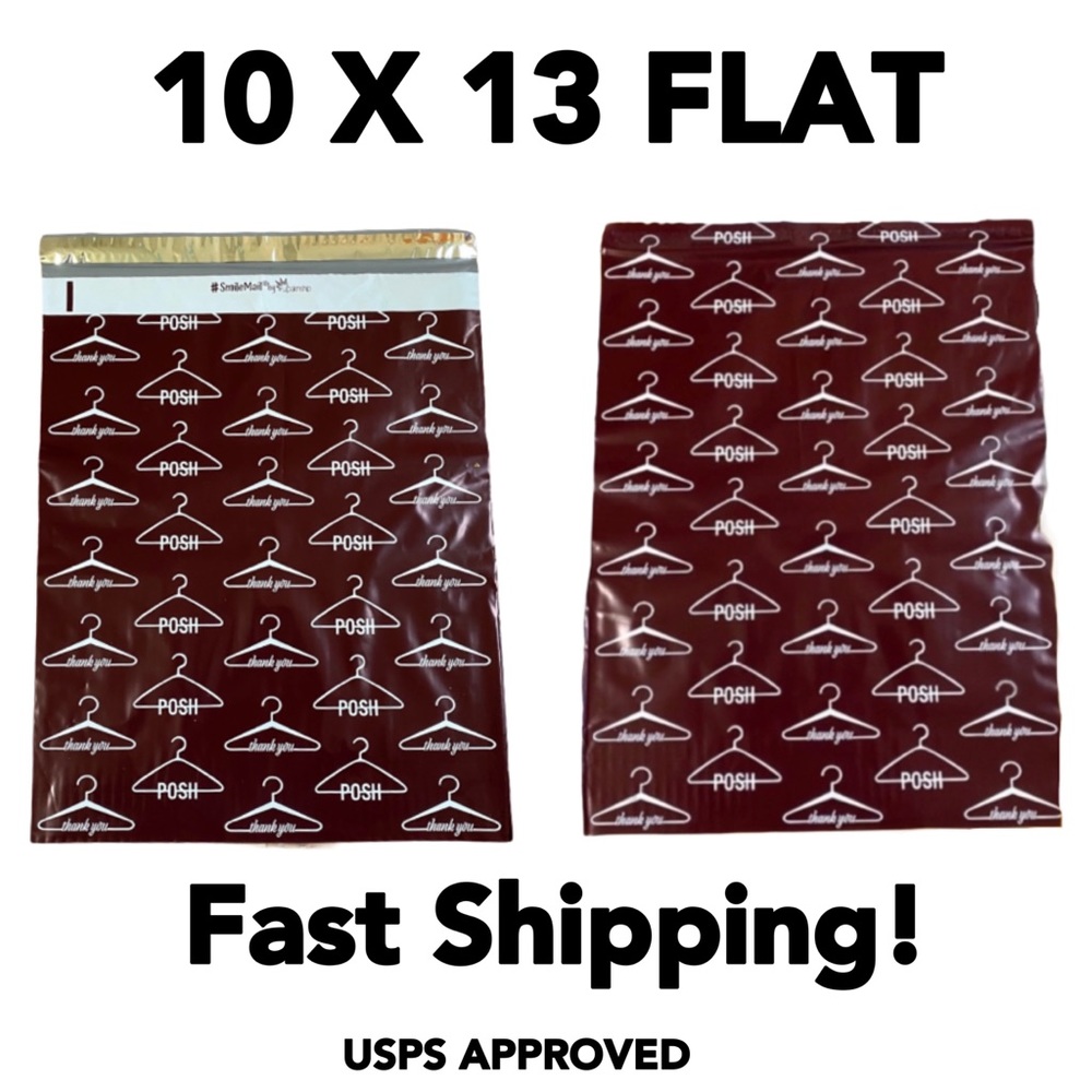 50 10X13 Poly Mailer Posh Hanger Shipping Envelopes PRICE IS FIRM - Picture 8 of 8